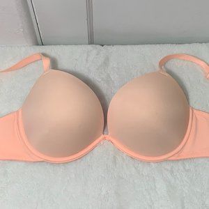PINK Victoria Secret Push-Up Bra Peach NWOT